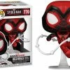 Pop! Marvel Funko Pop Vinyl Figurine Miles Morales Crimson Cowl Suit #770 - Spider-Man