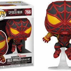 Pop! Marvel Funko Pop Vinyl Figurine Miles Morales S.T.R.I.K.E. Suit #766 - Spider-Man