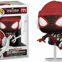 Pop! Marvel Funko Pop Vinyl Figurine Miles Morales Winter Suit #771 - Spider-Man