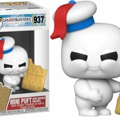Pop! Movies Funko Pop Vinyl Figurine Mini Puft With Graham Cracker #937 - Ghostbusters: Afterlife