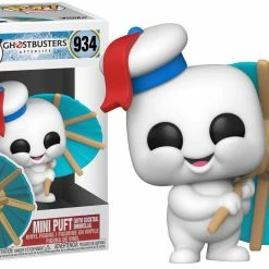Funko Pop Vinyl Figurine Mini Puft With Cocktail Umbrella #934 - Ghostbusters: Afterlife Pop! Movies