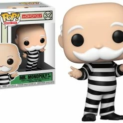 Pop! Games Funko Pop Vinyl Figurine Criminal Uncle Pennybags In Jail #32 - Monopoly