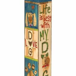 Studio M Lessons From My Dog 20" Art Pole New Arrivals!