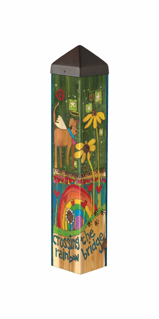 Brand new 🎁 Studio M Rainbow Bridge 🐕 Dog 20" Art Pole New Arrivals! 👍 3 Studio M Rainbow Bridge Dog 20" Art Pole New Arrivals!