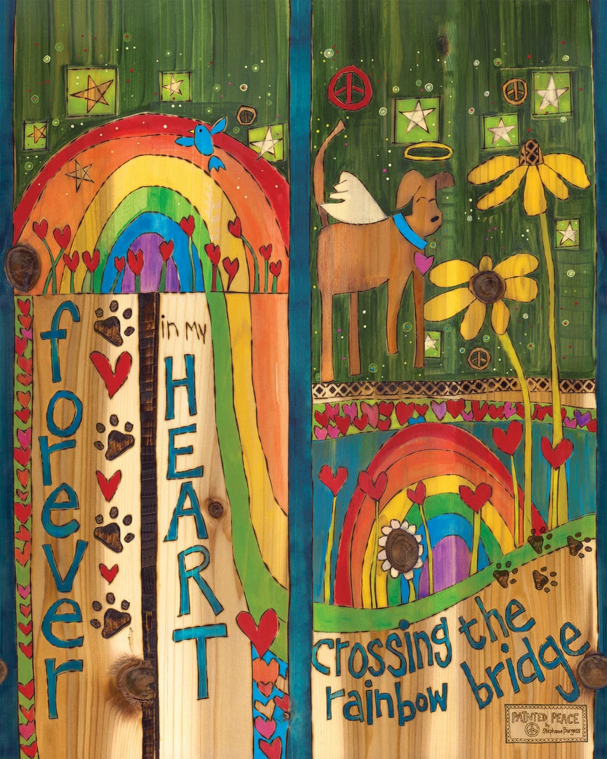 Brand new 🎁 Studio M Rainbow Bridge 🐕 Dog 20" Art Pole New Arrivals! 👍 5 Studio M Rainbow Bridge Dog 20" Art Pole New Arrivals!