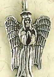 Nirvana Jewelry Angel Of Wisdom ~ Pewter Necklace ~ Angels Collection Angel Gifts