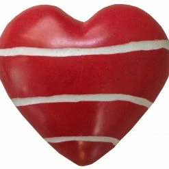 Ten Thousand Villages Global Fair Trade Gifts Heart-Shaped Kisii Stone Paperweight Handcrafted In Kenya