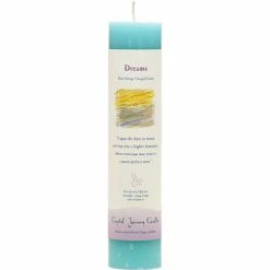 Reiki Infused Herbal Pillar Candles By Crystal Journey Candles Candles & Accessories
