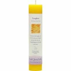 Reiki Infused Herbal Pillar Candles By Crystal Journey Candles Candles & Accessories