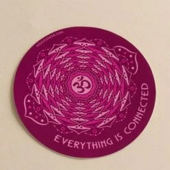 Soul Flower Everything Is Connected Crown Chakra Sticker