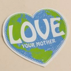 Soul Flower Love Your Mother Earth Sticker