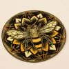 Soul Flower Bee Mandala Sticker