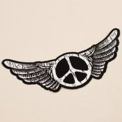 Soul Flower Peace Wings Sticker