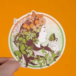 Soul Flower Mother Nature Sticker