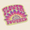 Soul Flower Flower Powered Hippie Sticker