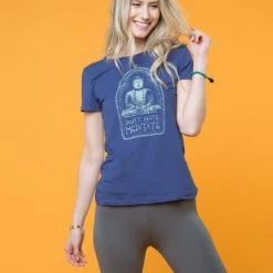Soul Flower Don't Hate Meditate Organic Classic T-Shirt