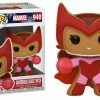 Funko Pop Vinyl Figurine Gingerbread Scarlet Witch #940 - Marvel Holiday