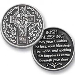 Cathedral Arts Inspirations & Pocket Gifts Irish Blessing Token