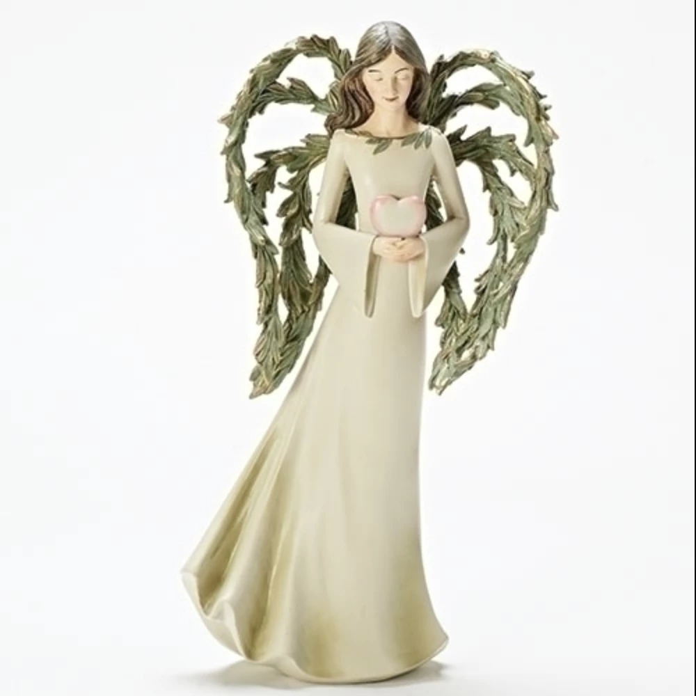 Budget ๐ Roman, Inc. Angel With Leaf Wings Figurine ~ Kindness Angel ๐ฅ 3 Roman, Inc. Angel With Leaf Wings Figurine ~ Kindness Angel