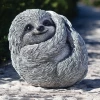 Roman, Inc. No Hurries, Be Happy Sloth Pudgy Pals Garden Statue Sloths