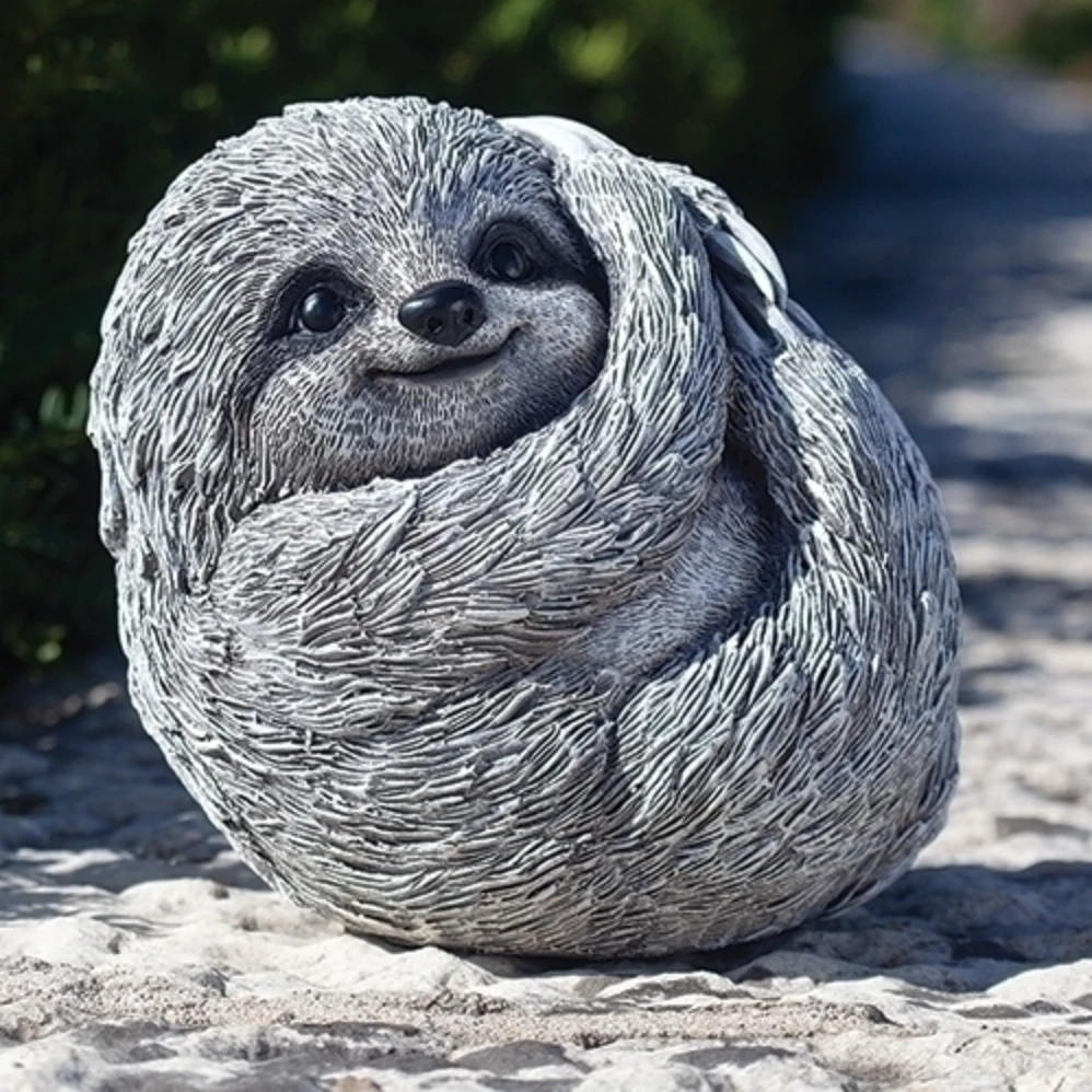 Budget ✨ Roman, Inc. No Hurries, Be Happy Sloth Pudgy Pals Garden Statue Sloths ✨ 3 Roman, Inc. No Hurries, Be Happy Sloth Pudgy Pals Garden Statue Sloths