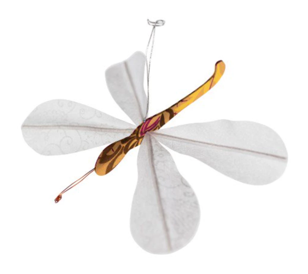 Discount โค๏ธ Ten Thousand Villages Recycled Sari Dragonfly Handcrafted In Bangladesh ๐ 3 Ten Thousand Villages Recycled Sari Dragonfly Handcrafted In Bangladesh