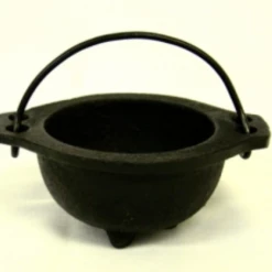 New Age Imports Smudging Tools & Accessories Cast Iron Cauldron 2.5" Diameter