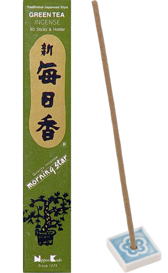 Flash Sale ๐ Om Imports Incense & Accessories Morning Star Green Tea Incense - 50 Sticks ๐งจ 3 Om Imports Incense & Accessories Morning Star Green Tea Incense - 50 Sticks