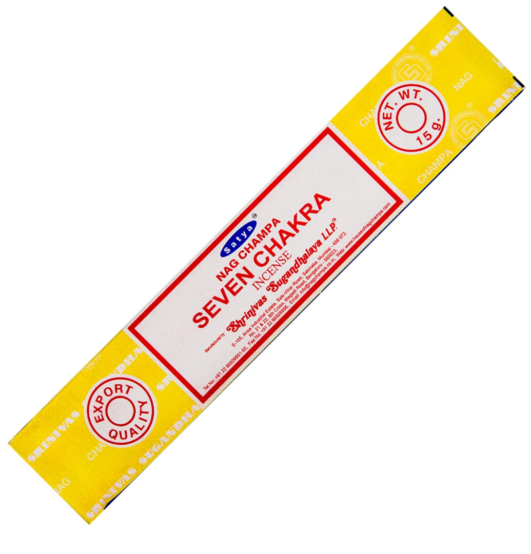 Budget ๐งจ Kheops International Nag Champa - Seven Chakra 15gms Incense Sticks Incense & Accessories ๐ 3 Kheops International Nag Champa - Seven Chakra 15gms Incense Sticks Incense & Accessories