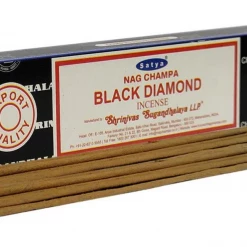 Om Imports Satya Black Diamond 15gms Incense Sticks Metaphysical & Divination Gifts