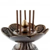 Flash Sale ✨ Om Imports Lotus Tibetan Incense Burner Antique - 3.75"H, 5"D 🎁 2 Om Imports Lotus Tibetan Incense Burner Antique - 3.75"H, 5"D