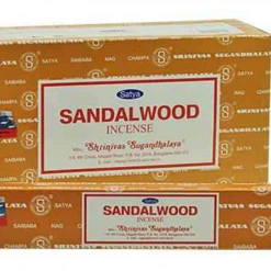 Om Imports Satya Sandalwood 15gms Incense Sticks Metaphysical & Divination Gifts
