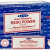 Om Imports Metaphysical & Divination Gifts Satya Reiki Power 15gms Incense Sticks