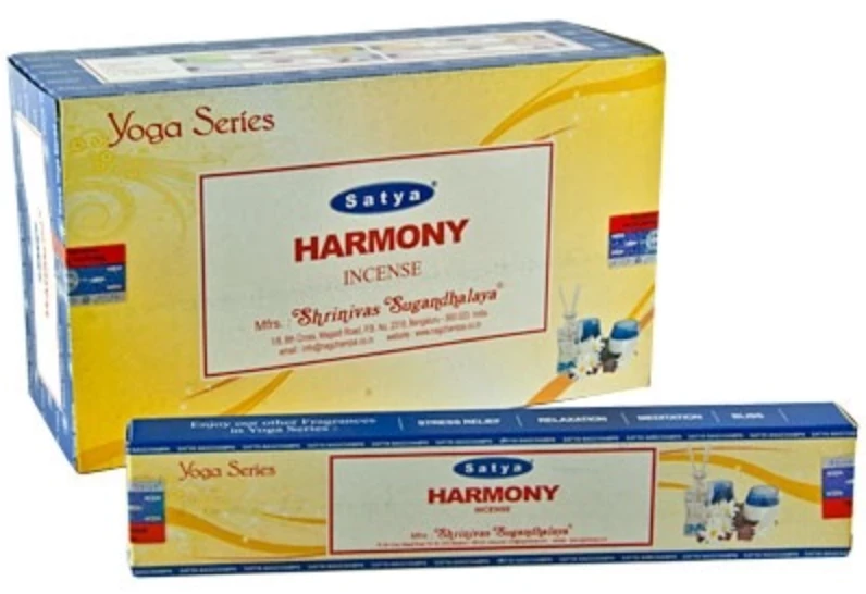 Brand new π Om Imports Satya Harmony 15gms Incense Sticks - Yoga Series π 3 Om Imports Satya Harmony 15gms Incense Sticks - Yoga Series