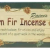 Paine's Incense Paine's Balsam Fir Incense Sticks & Holder