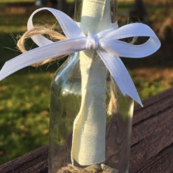 Dave & Shannon Message In A Bottle (4.25") Handmade Customizable Gift