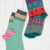 Natural LIfe Festive Patterned Socks Set