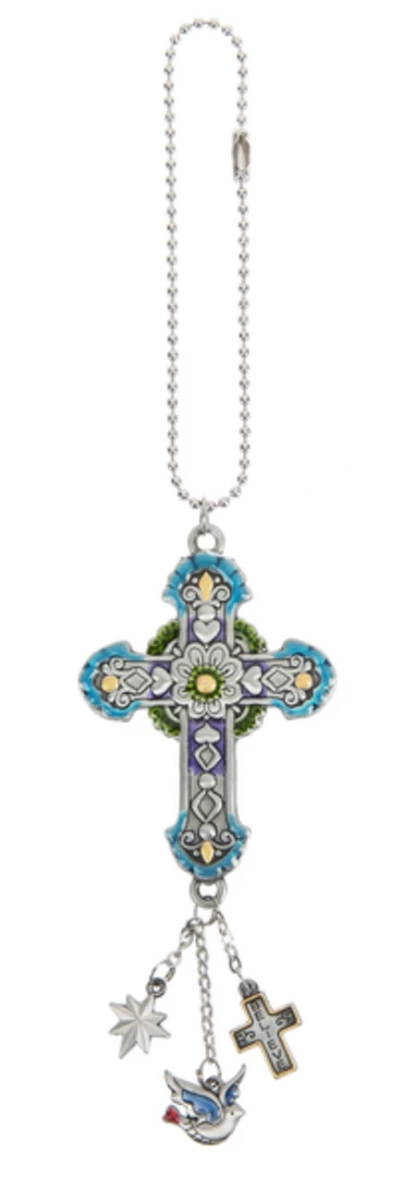 Deals 😍 Ganz Metaphysical & Divination Gifts Car Charm - Guiding Cross ⌛ 3 Ganz Metaphysical & Divination Gifts Car Charm - Guiding Cross