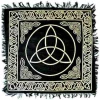 Best Sale ๐ Om Imports Gold Triquetra Altar Cloth - 18" X 18" ๐ 2 Om Imports Gold Triquetra Altar Cloth - 18" X 18"