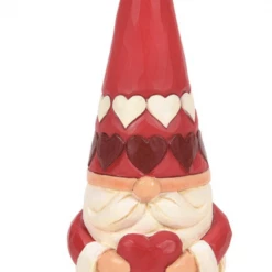 Enesco Red Gnome Holding Heart By Jim Shore Heartwood Creek