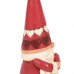 Enesco Red Gnome Holding Heart By Jim Shore Heartwood Creek