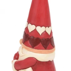 Enesco Red Gnome Holding Heart By Jim Shore Heartwood Creek
