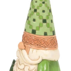 Enesco Irish Gnome With Shamrock By Jim Shore Heartwood Creek Fairies & Gnomes