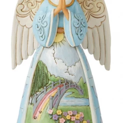 Enesco Angel Gifts Rainbow Bridge Angel Figurine From Jim Shore Heartwood Creek
