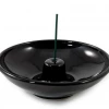 Buy ๐ Shoyeido Obsidian Ceramic Round Incense Holder Incense & Accessories ๐ฅ 1 Shoyeido Obsidian Ceramic Round Incense Holder Incense & Accessories