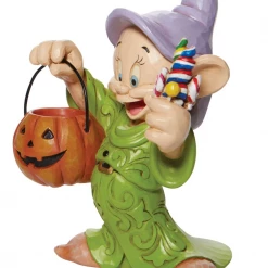 Enesco Dopey Halloween With Pumpkin By Jim Shore Disney Traditions