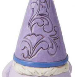 Enesco Purple Gnome W/Santa By Jim Shore Heartwood Creek Fairies & Gnomes