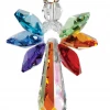 Woodstock Chimes Crystal Guardian Angel Suncatcher - Large, Chakra