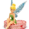 Enesco Tinkerbell Sitting On Heart By Jim Shore Disney Traditions