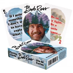 NMR Bob Ross Quotes 2 Playing Cards